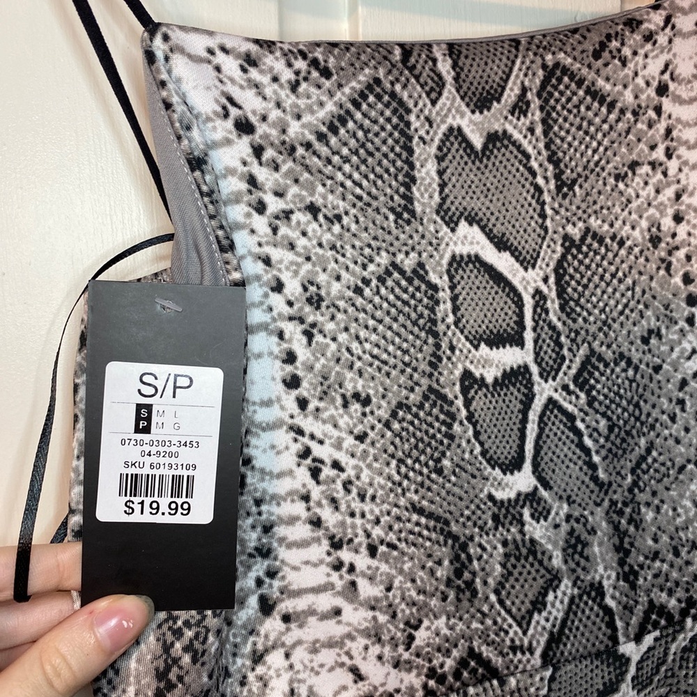 Snake Print Dress - Picture 2 of 4